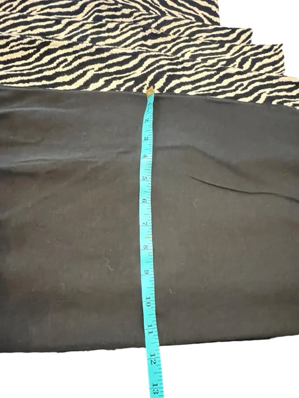 Vintage Fabric Placemats‎ Zebra Print Set Of 6 19